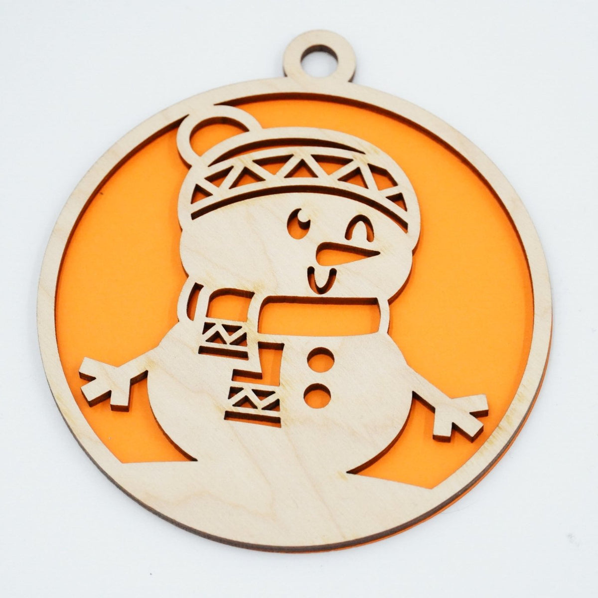 Christbaumschmuck "Schneemann Familie" - RJC - Circle