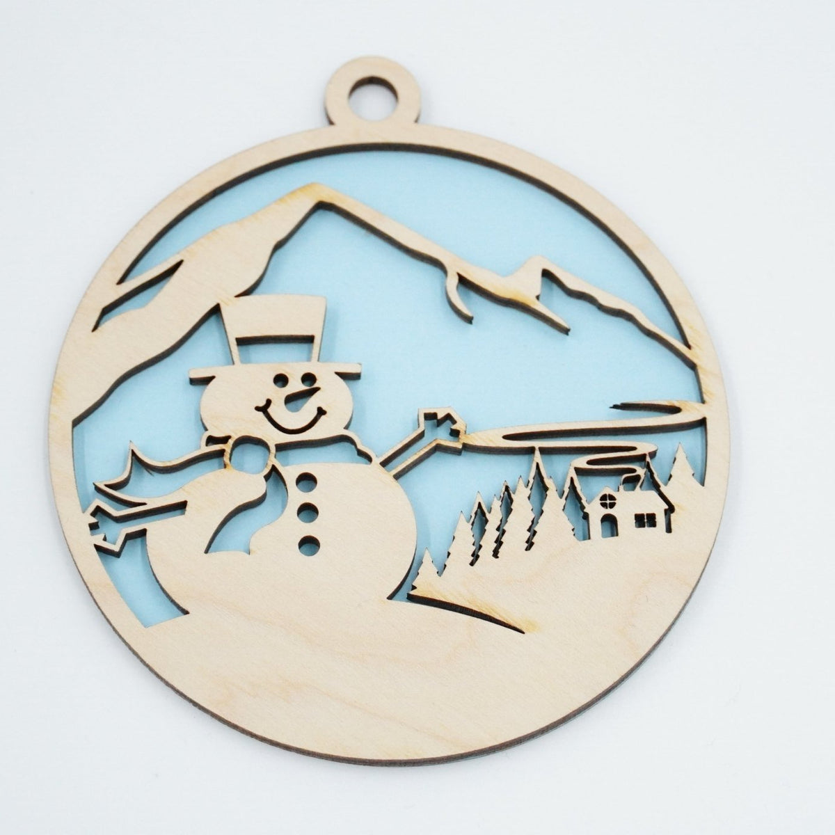 Christbaumschmuck "Schneemann Familie" - RJC - Circle