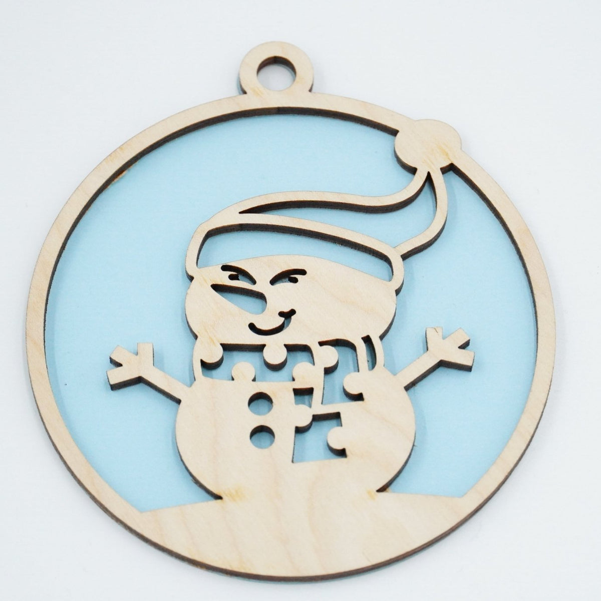 Christbaumschmuck "Schneemann Familie" - RJC - Circle