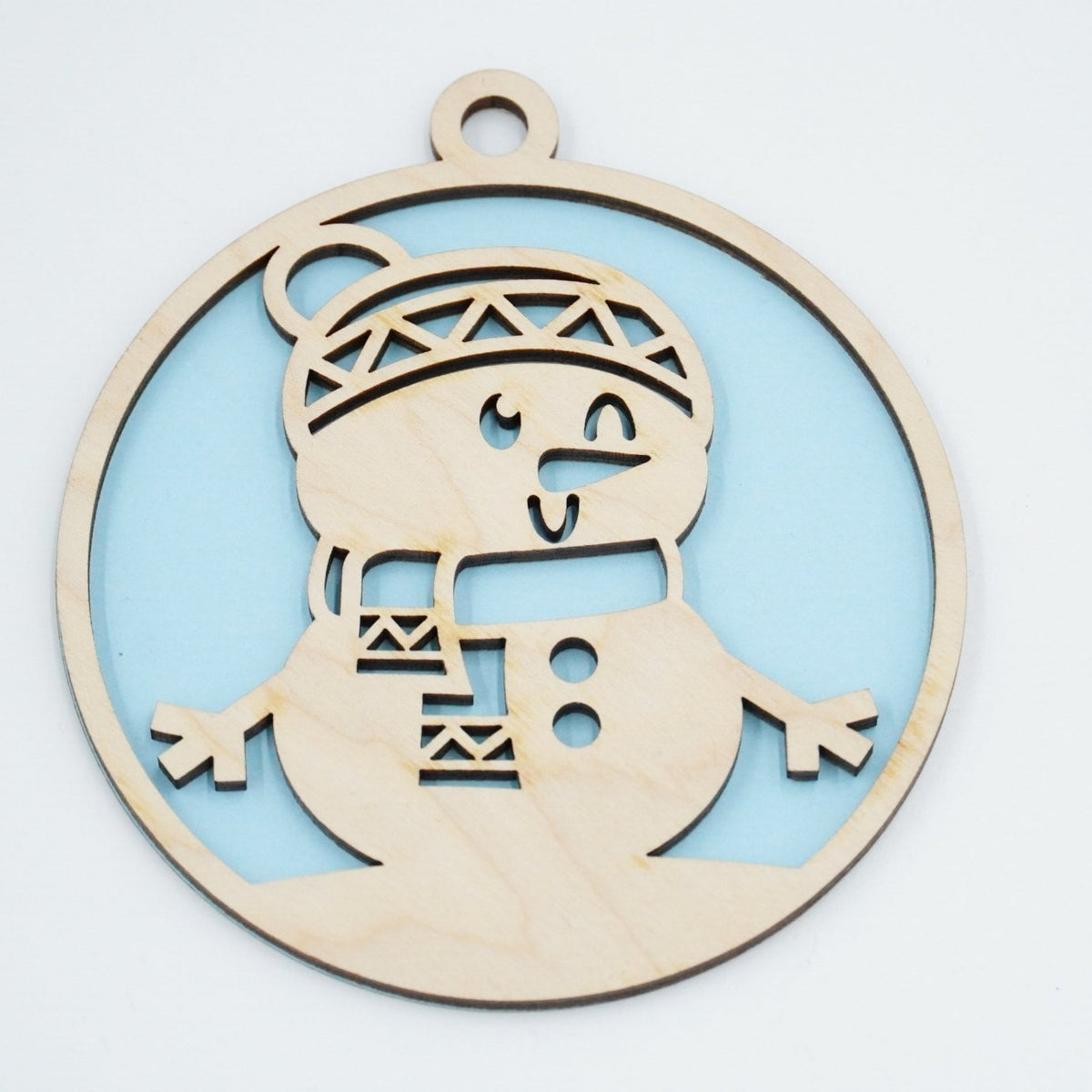 Christbaumschmuck "Schneemann Familie" - RJC - Circle