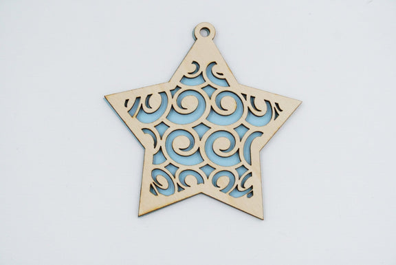 Christbaumschmuck "Stern" - RJC - Circle