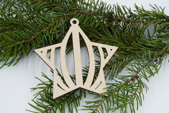 Christbaumschmuck "Stern" - RJC - Circle