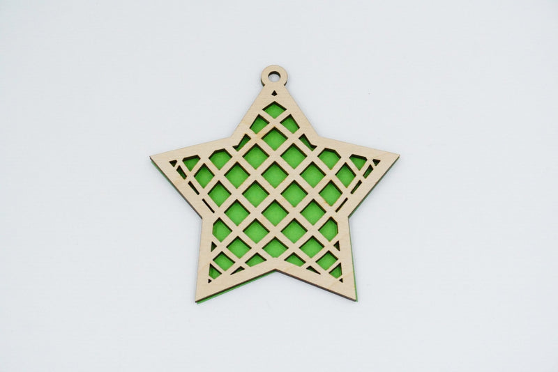 Christbaumschmuck "Stern" - RJC - Circle