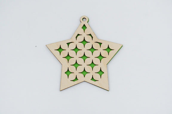 Christbaumschmuck "Stern" - RJC - Circle
