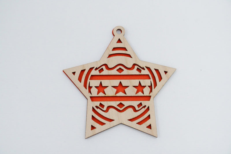 Christbaumschmuck "Stern" - RJC - Circle