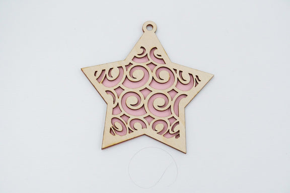 Christbaumschmuck "Stern" - RJC - Circle