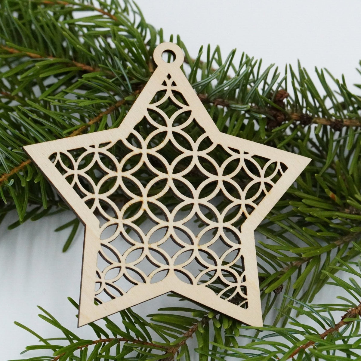 Christbaumschmuck "Stern" - RJC - Circle