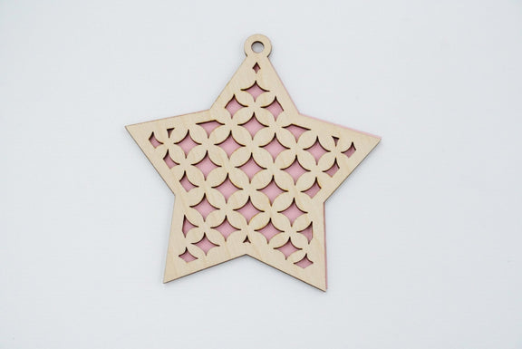 Christbaumschmuck "Stern" - RJC - Circle