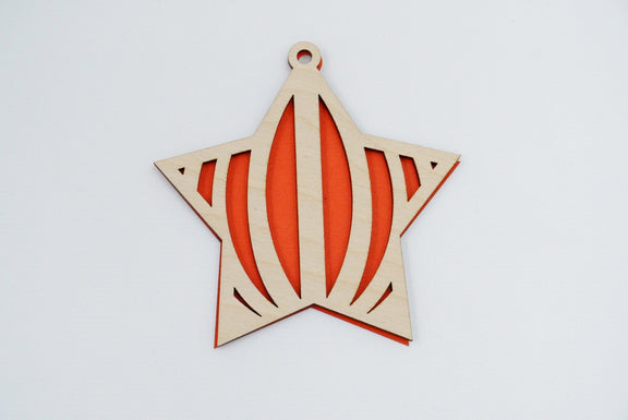 Christbaumschmuck "Stern" - RJC - Circle