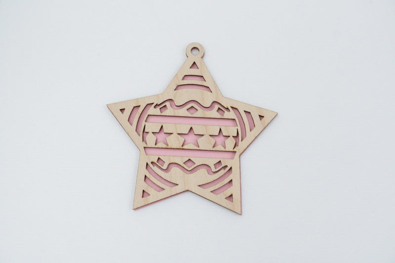 Christbaumschmuck "Stern" - RJC - Circle