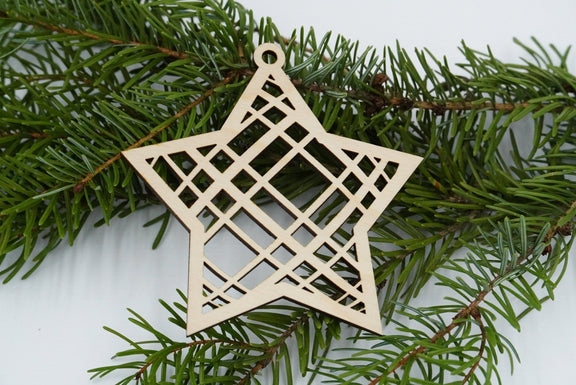 Christbaumschmuck "Stern" - RJC - Circle