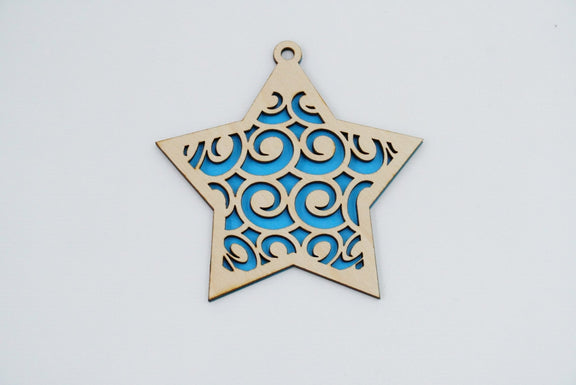 Christbaumschmuck "Stern" - RJC - Circle