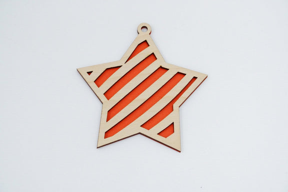 Christbaumschmuck "Stern" - RJC - Circle