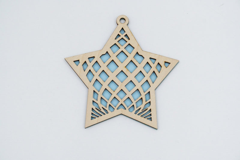 Christbaumschmuck "Stern" - RJC - Circle