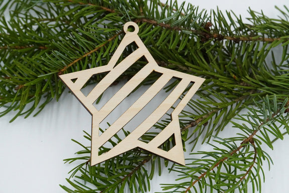 Christbaumschmuck "Stern" - RJC - Circle