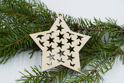 Christbaumschmuck "Stern" - RJC - Circle