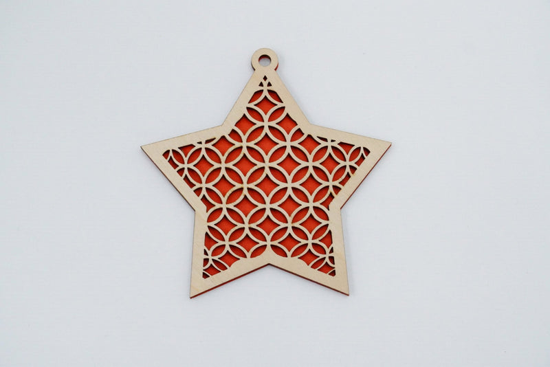 Christbaumschmuck "Stern" - RJC - Circle