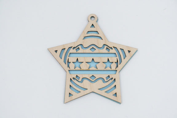 Christbaumschmuck "Stern" - RJC - Circle