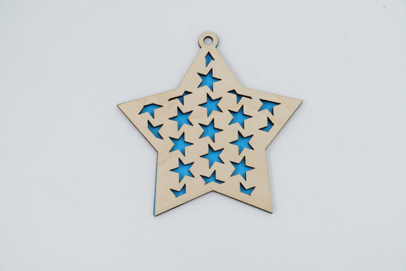 Christbaumschmuck "Stern" - RJC - Circle