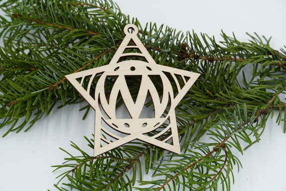 Christbaumschmuck "Stern" - RJC - Circle