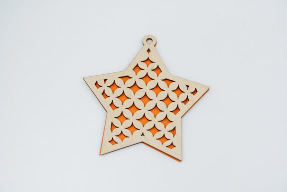 Christbaumschmuck "Stern" - RJC - Circle