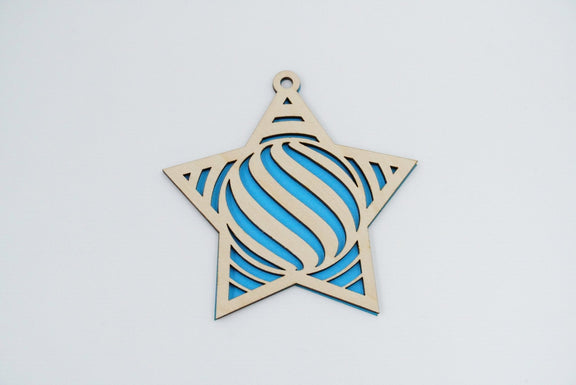Christbaumschmuck "Stern" - RJC - Circle