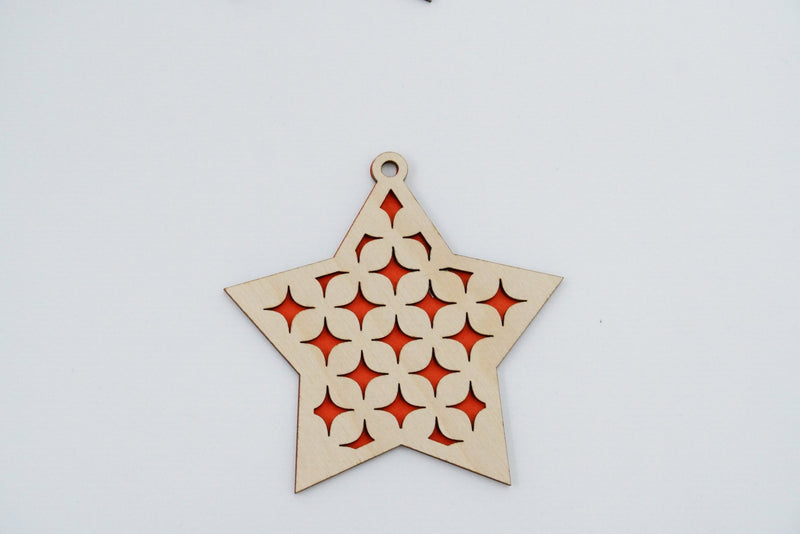 Christbaumschmuck "Stern" - RJC - Circle