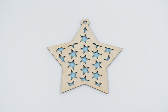 Christbaumschmuck "Stern" - RJC - Circle