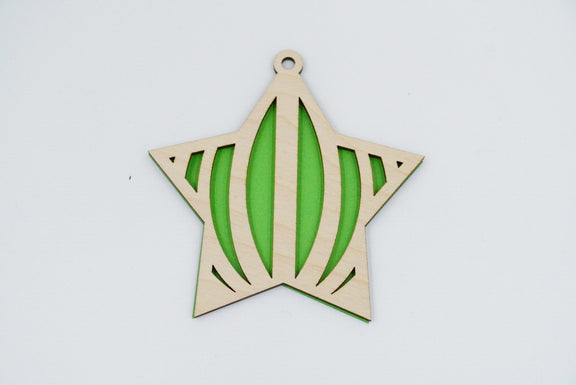Christbaumschmuck "Stern" - RJC - Circle