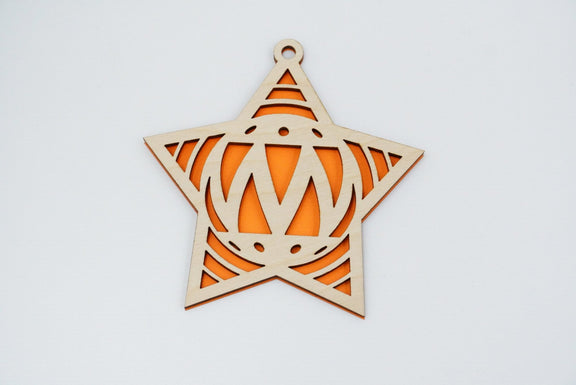 Christbaumschmuck "Stern" - RJC - Circle