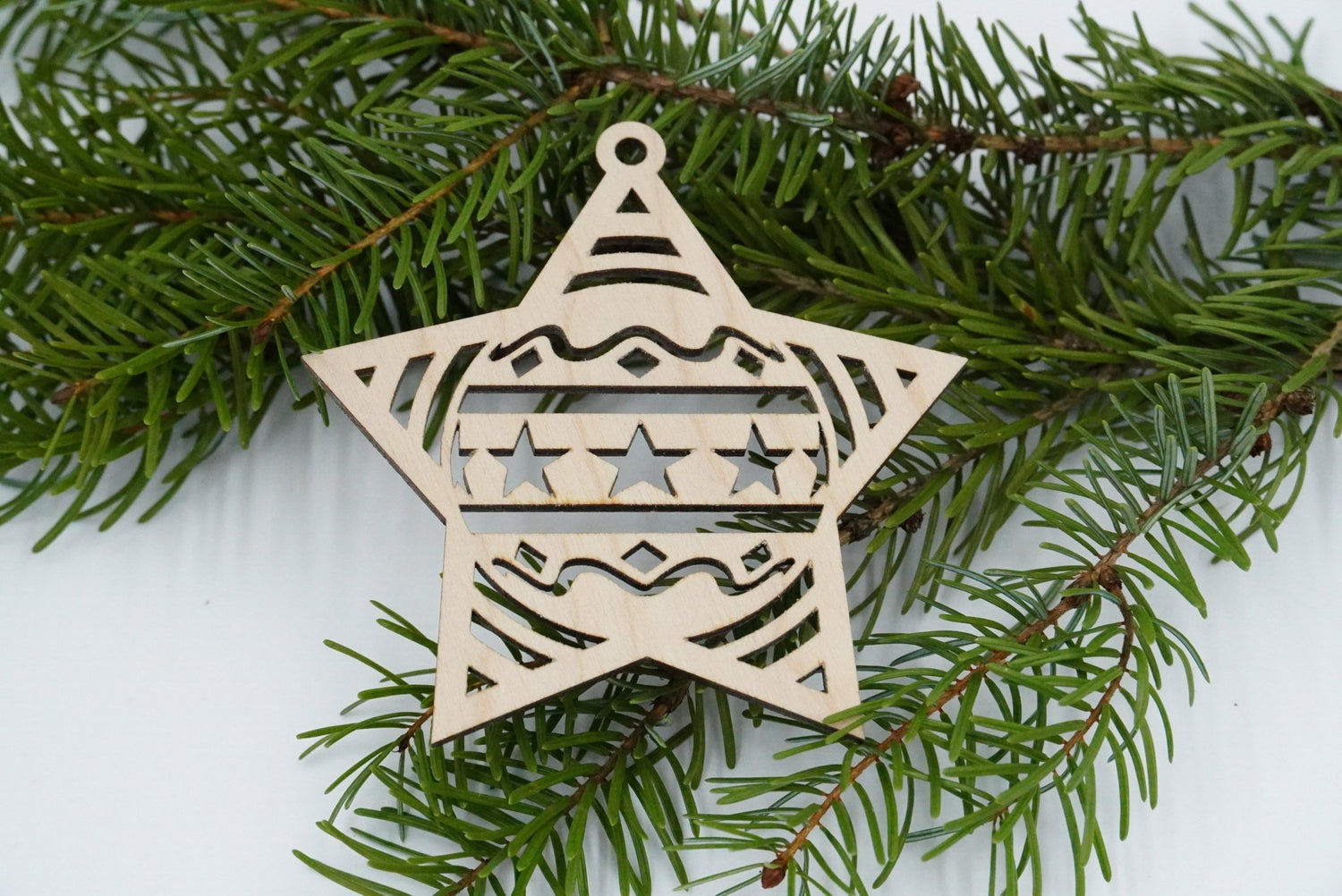 Christbaumschmuck "Stern" - RJC - Circle
