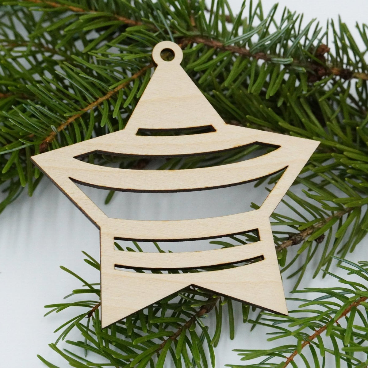 Christbaumschmuck "Stern" - RJC - Circle