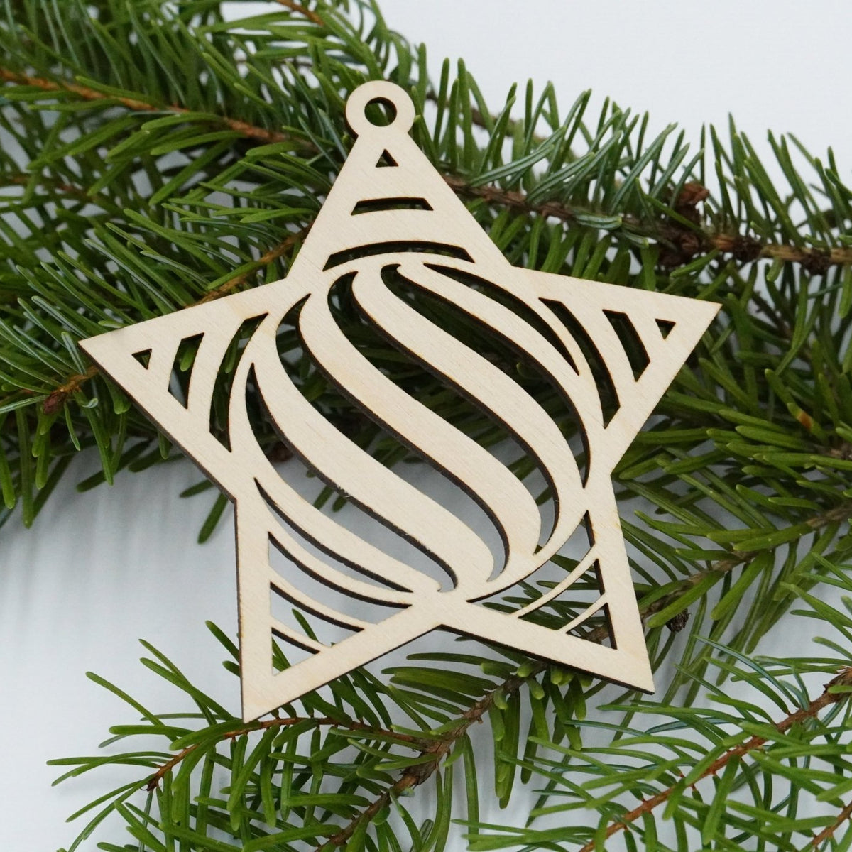 Christbaumschmuck "Stern" - RJC - Circle