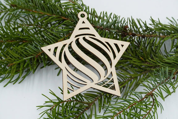 Christbaumschmuck "Stern" - RJC - Circle