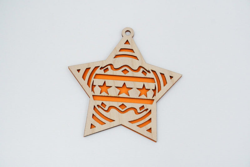 Christbaumschmuck "Stern" - RJC - Circle