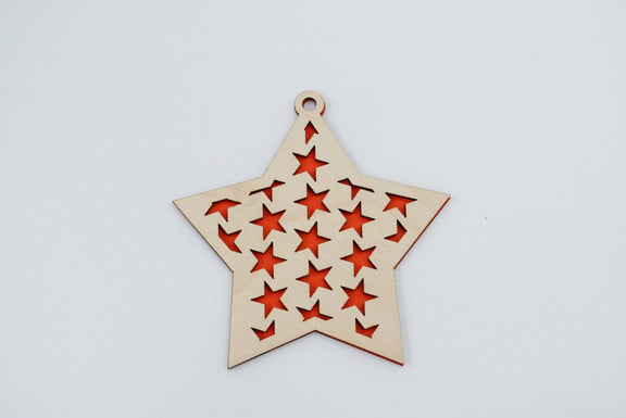 Christbaumschmuck "Stern" - RJC - Circle