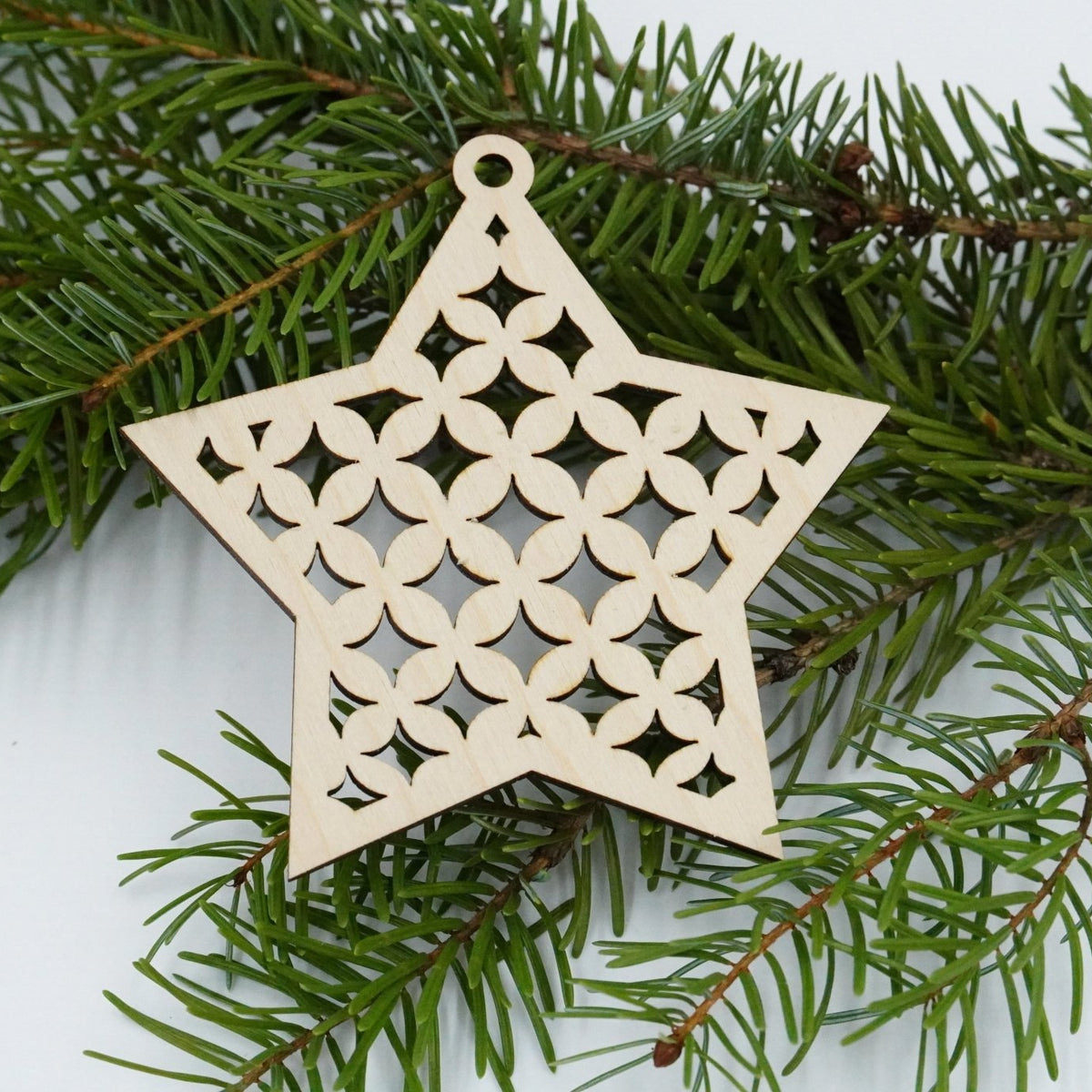 Christbaumschmuck "Stern" - RJC - Circle