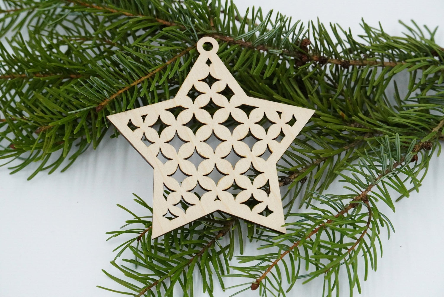 Christbaumschmuck "Stern" - RJC - Circle