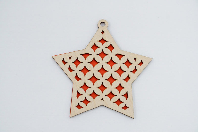 Christbaumschmuck "Stern" - RJC - Circle