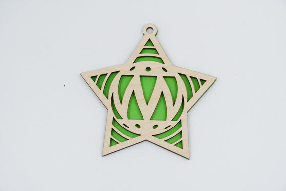 Christbaumschmuck "Stern" - RJC - Circle