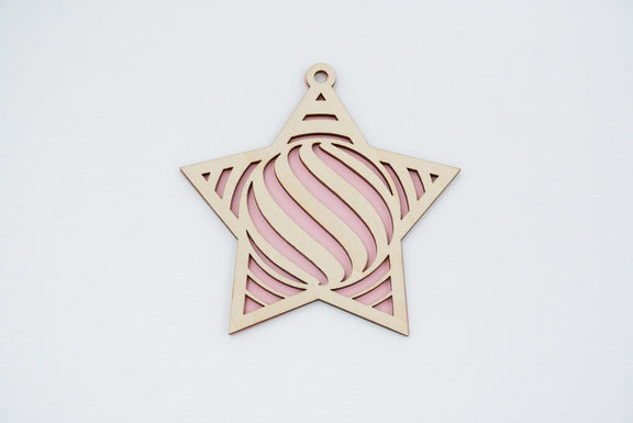 Christbaumschmuck "Stern" - RJC - Circle
