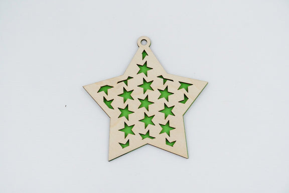 Christbaumschmuck "Stern" - RJC - Circle
