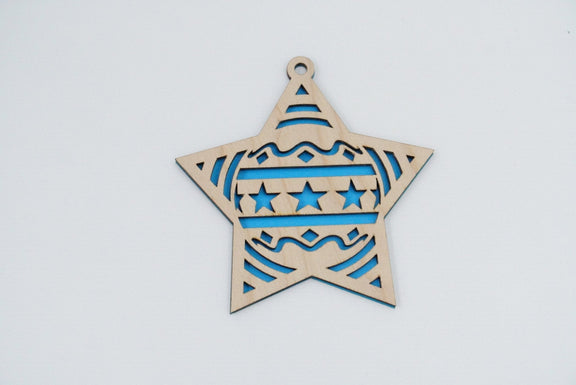 Christbaumschmuck "Stern" - RJC - Circle