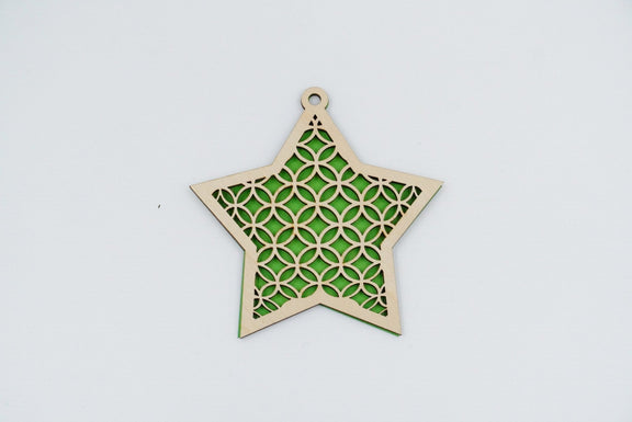 Christbaumschmuck "Stern" - RJC - Circle