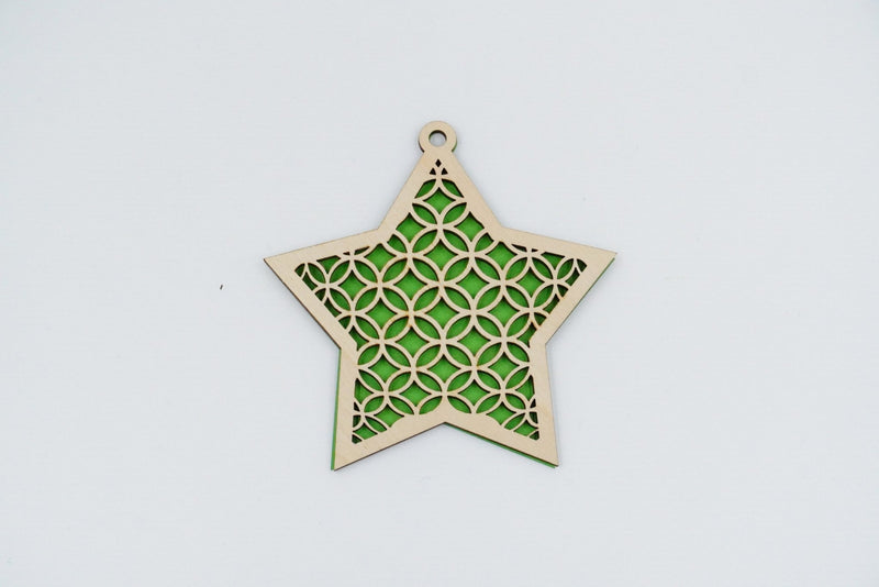 Christbaumschmuck "Stern" - RJC - Circle