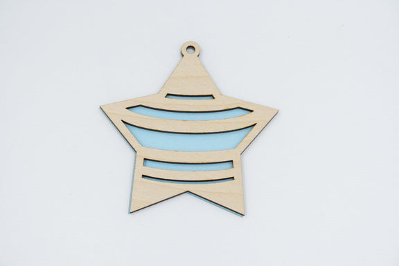 Christbaumschmuck "Stern" - RJC - Circle