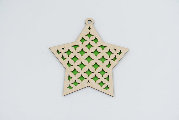Christbaumschmuck "Stern" - RJC - Circle
