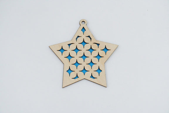 Christbaumschmuck "Stern" - RJC - Circle