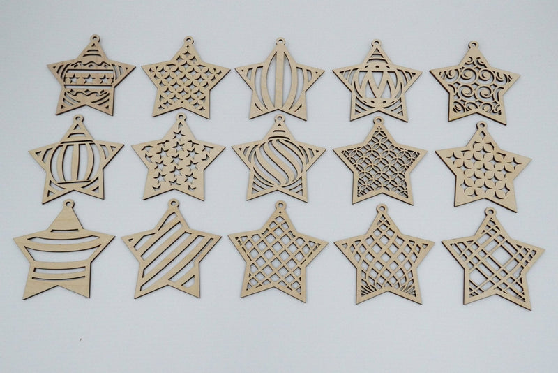 Christbaumschmuck "Stern" - RJC - Circle