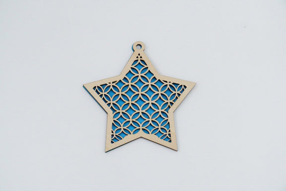 Christbaumschmuck "Stern" - RJC - Circle